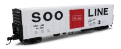 Walthers Mainline 910-3990 - 57' Mechanical Reefer Soo Line (SOO) 10008 - HO Scale