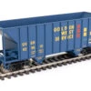 Walthers Mainline 910-56606 - 34' 100-Ton 2-Bay Hopper Golden West Service (GVSR) 629610 - HO Scale