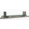 Walthers Mainline 910-5812 - 60' P-S Bulkhead Flatcar (48' IL) Indiana Harbor Belt (IHB) 819009 - HO Scale