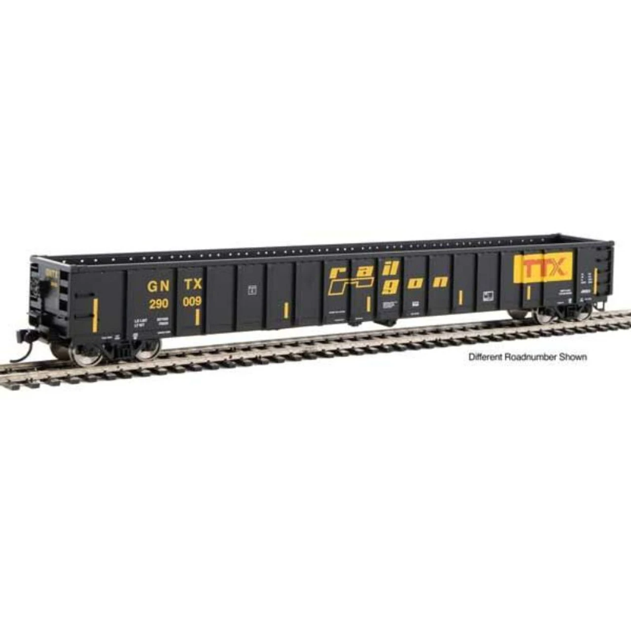 Walthers Mainline 910-6421 - 68' Railgon Gondola - Ready To Run Railgon (GNTX) 290072 - HO Scale 1 Walthers Mainline 910-6421 - 68' Railgon Gondola - Ready To Run Railgon (GNTX) 290072 - HO Scale