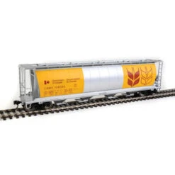 Walthers Mainline 910-7846 - 59' Cylindrical Hopper Canadian Wheat Board (CNWX) 106463 - HO Scale