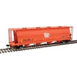 Walthers Mainline 910-7853 - 59' Cylindrical Hopper Potash (CGLX) 1669 - HO Scale