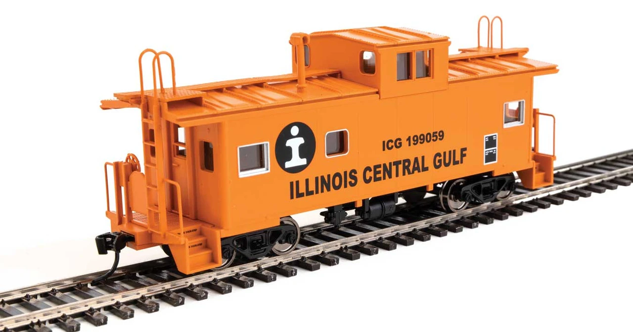 Walthers Mainline 910-8772 - International Wide-Vision Caboose Illinois Central Gulf (ICG) 199059 - HO Scale 1 Walthers Mainline 910-8772 - International Wide-Vision Caboose Illinois Central Gulf (ICG) 199059 - HO Scale