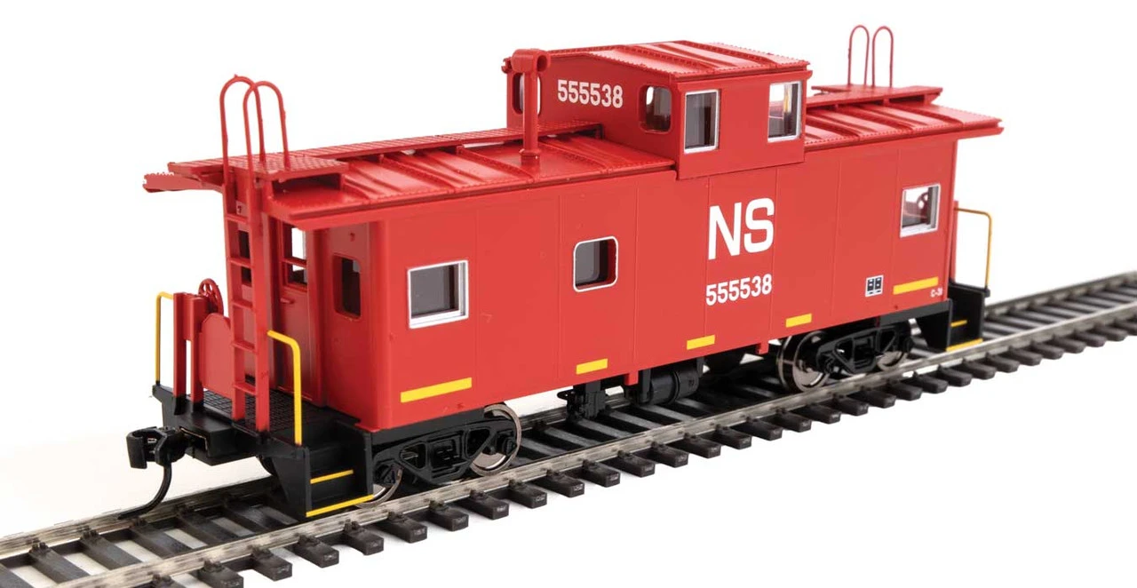 Walthers Mainline 910-8775 - International Wide-Vision Caboose Norfolk Southern (NS) 555538 - HO Scale 1 Walthers Mainline 910-8775 - International Wide-Vision Caboose Norfolk Southern (NS) 555538 - HO Scale