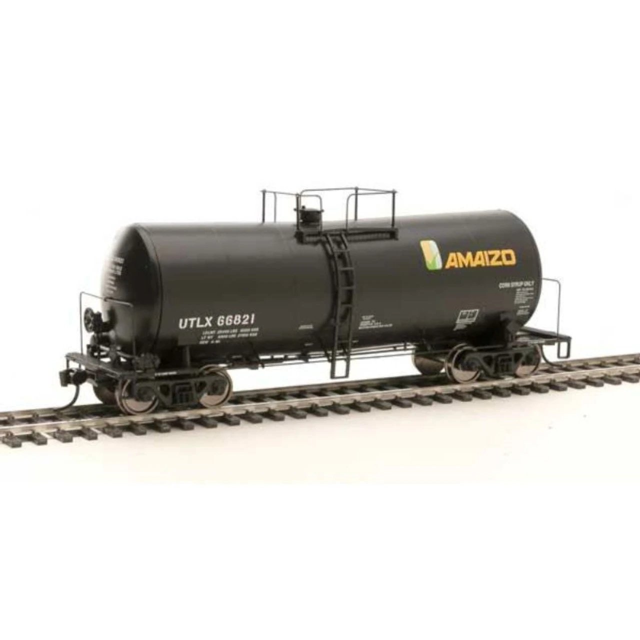 Walthers Proto 920-100158 - 40' UTLX 16,000-Gallon Funnel-Flow Tank Car - Ready To Run -- Amaizo Union Tank Car Co (UTLX) 66821 - HO Scale 1 Walthers Proto 920-100158 - 40' UTLX 16,000-Gallon Funnel-Flow Tank Car - Ready To Run -- Amaizo Union Tank Car Co (UTLX) 66821 - HO Scale