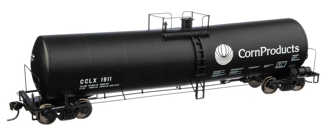 Walthers Proto 920-100253 - 23,000 Gallon Funnel-Flow Tank Car Corn Products (CCLX) 1911 - HO Scale 1 Walthers Proto 920-100253 - 23,000 Gallon Funnel-Flow Tank Car Corn Products (CCLX) 1911 - HO Scale