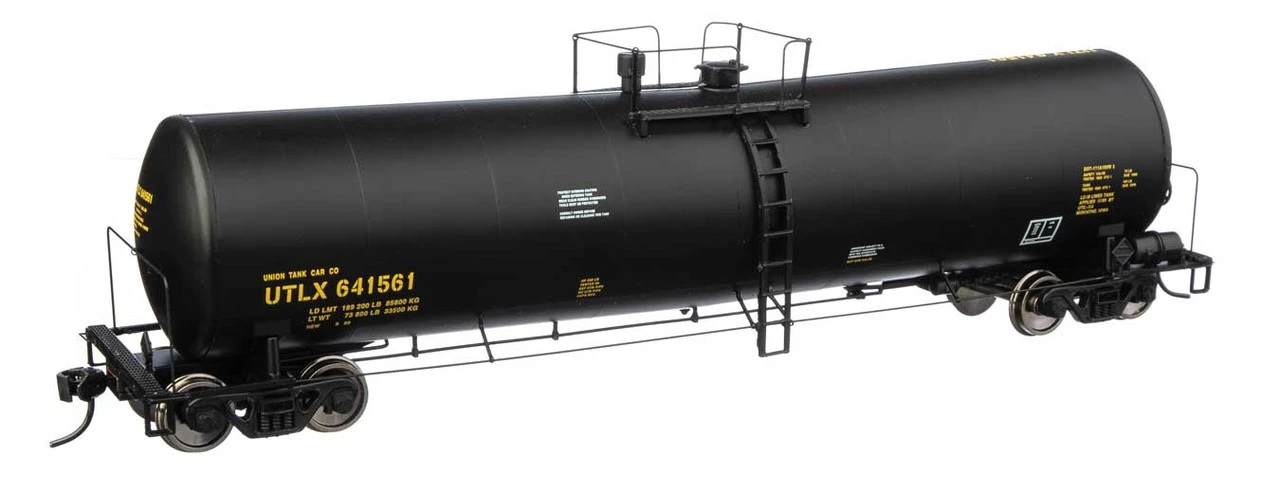 Walthers Proto 920-100266 - 23,000 Gallon Funnel-Flow Tank Car Union Tank Car Co (UTLX) 641561 - HO Scale 1 Walthers Proto 920-100266 - 23,000 Gallon Funnel-Flow Tank Car Union Tank Car Co (UTLX) 641561 - HO Scale
