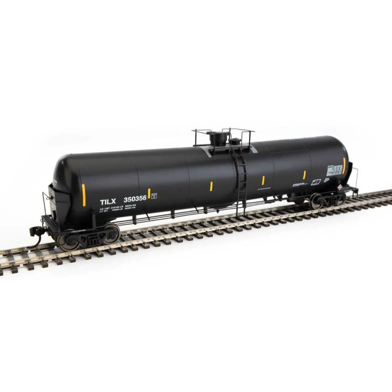 Walthers Proto 920-100758 - 55' Trinity Modified 30,145-Gallon Tank Car Trinity Industries (TILX) 350356 - HO Scale 1 Walthers Proto 920-100758 - 55' Trinity Modified 30,145-Gallon Tank Car Trinity Industries (TILX) 350356 - HO Scale