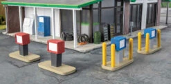 Walthers Cornerstone 933-3545 - Gas Station Details - HO Scale Kit