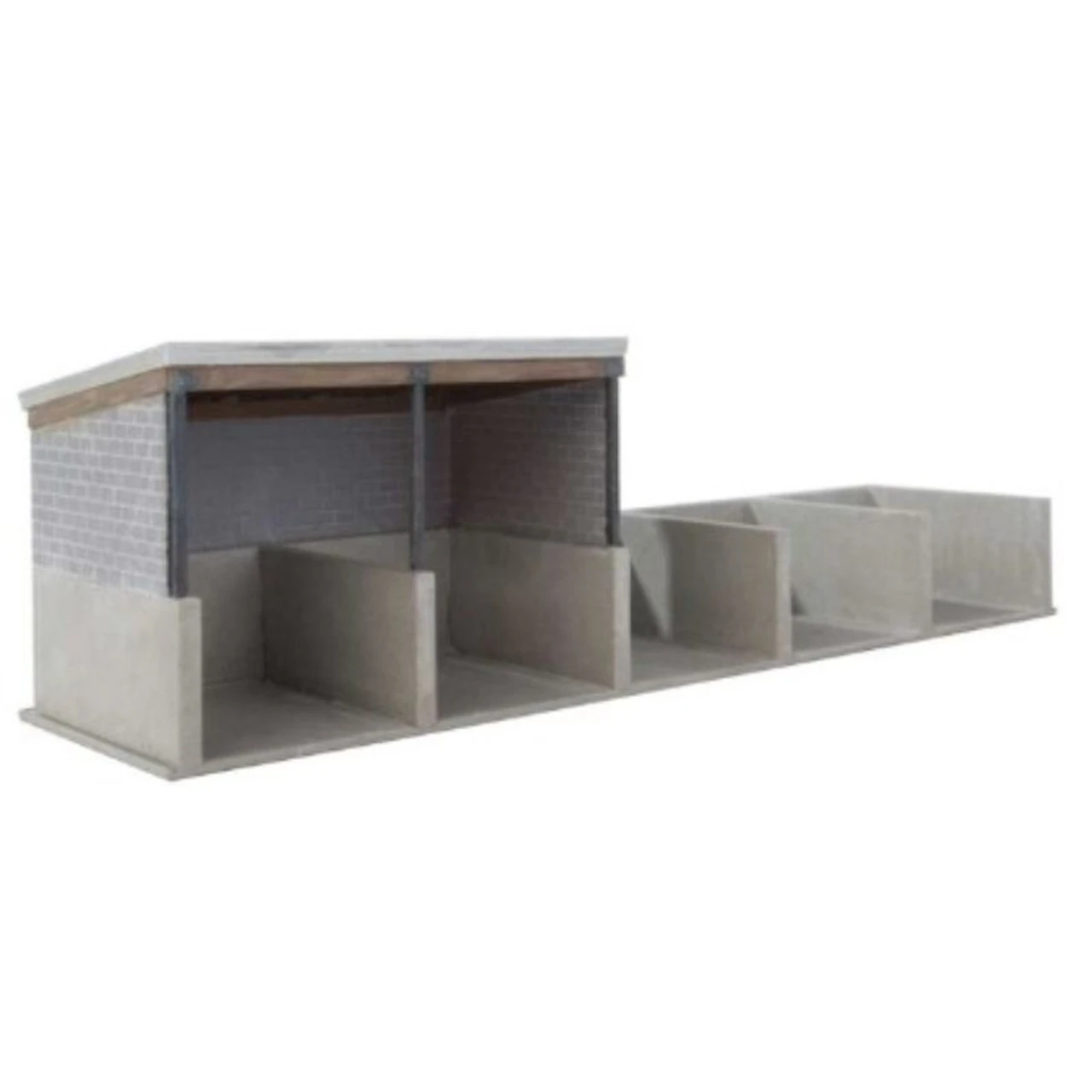 Walthers Cornerstone 933-4139 - Bulk Material Storage - HO Scale 1 Walthers Cornerstone 933-4139 - Bulk Material Storage - HO Scale