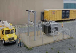 Walthers Cornerstone 933-4175 - Small Substation - HO Scale Kit