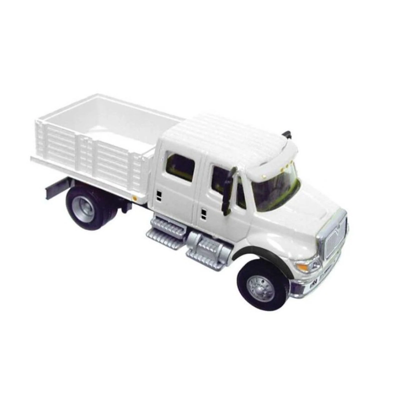 Walthers SceneMaster 949-11880 - 7600 Crew Cab Stake Bed - MOW - HO Scale 1 Walthers SceneMaster 949-11880 - 7600 Crew Cab Stake Bed - MOW - HO Scale