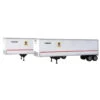 Walthers SceneMaster 949-2517 - 40' Trailmobile Trailer 2-Pack US Postal Service (USPS) - HO Scale