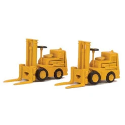 Walthers SceneMaster 949-4164 - Forklift 2-Pack -- Yellow - HO Scale