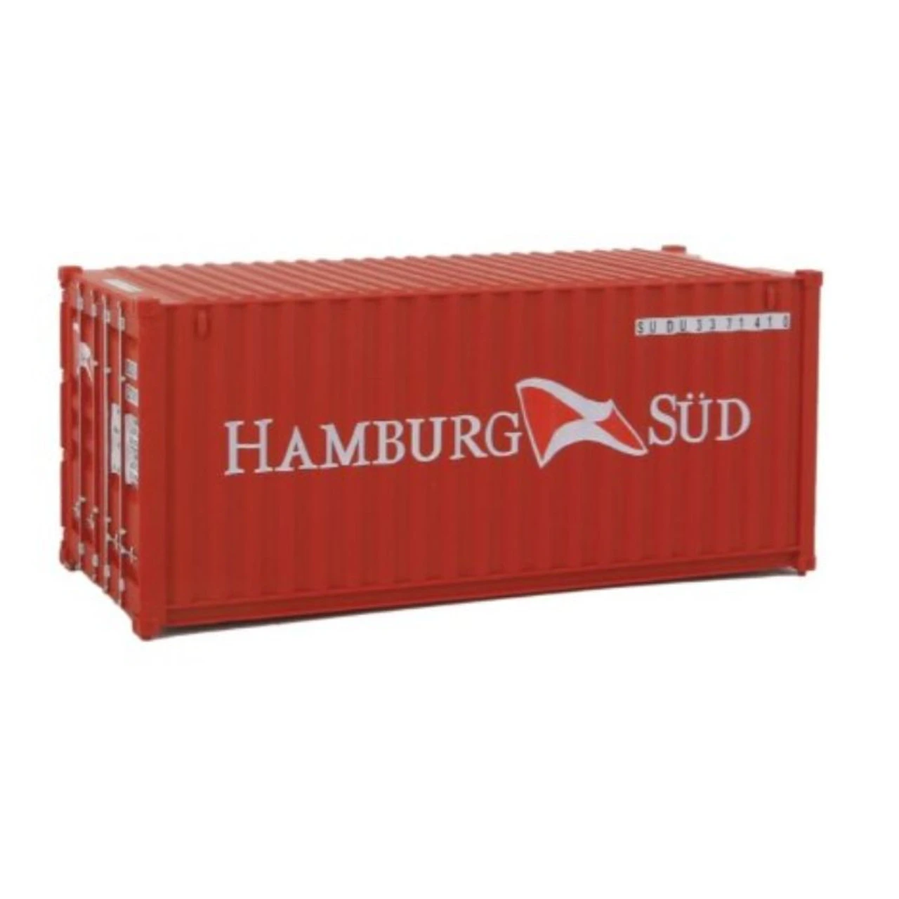 Walthers SceneMaster 949-8058 - 20' Corrugated Container Hamburg Sud - HO Scale 1 Walthers SceneMaster 949-8058 - 20' Corrugated Container Hamburg Sud - HO Scale