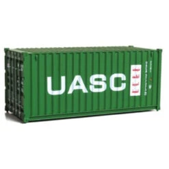 Walthers SceneMaster 949-8076 - 20' Corrugated Container UASC - HO Scale
