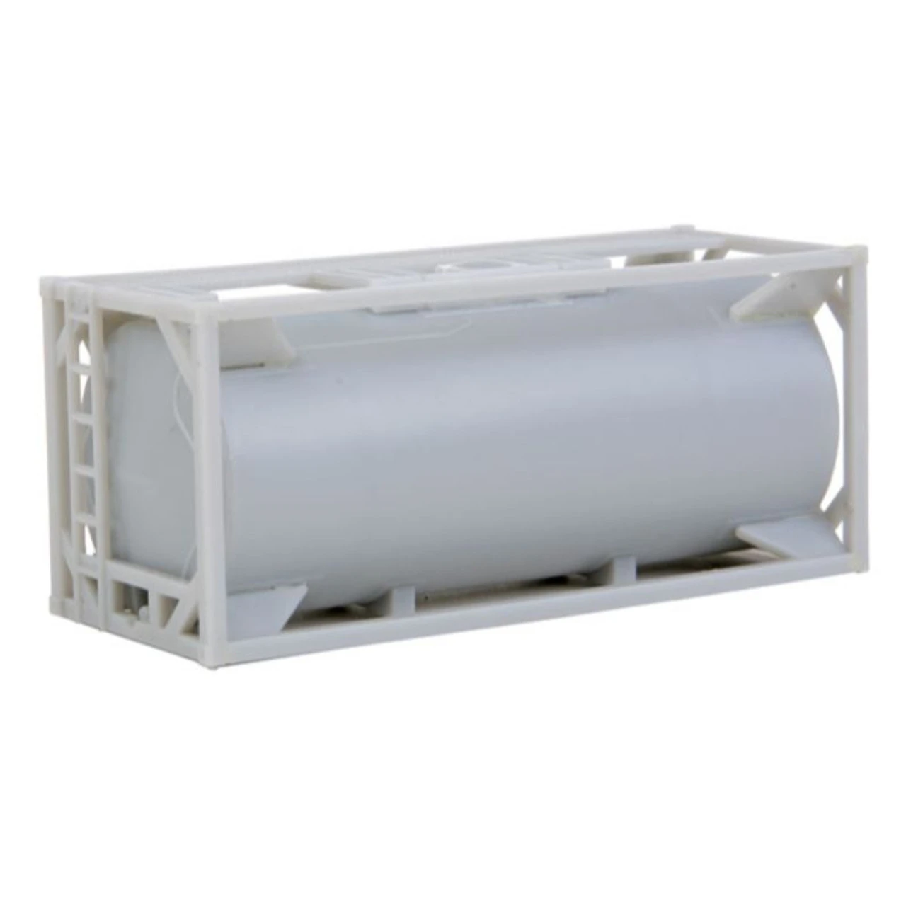 Walthers SceneMaster 949-8100 - 20' Tank Container Undecorated - HO Scale Kit 1 Walthers SceneMaster 949-8100 - 20' Tank Container Undecorated - HO Scale Kit