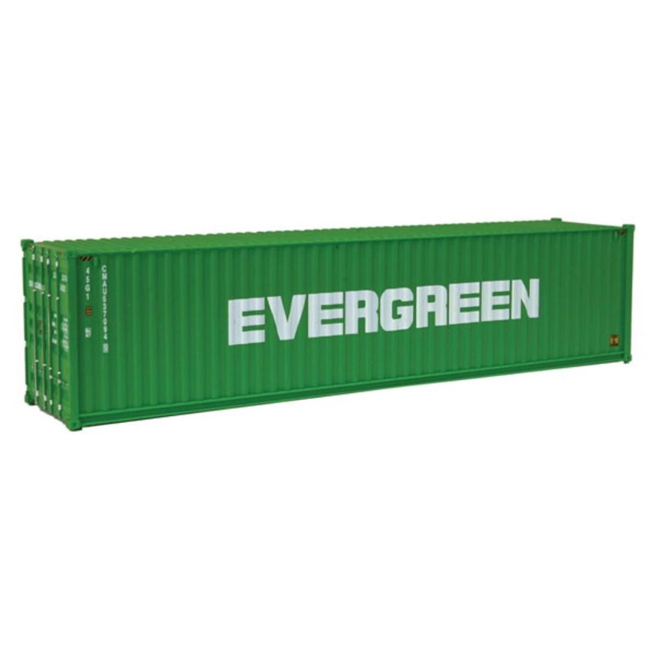 Walthers SceneMaster 949-8258 - 40' Hi Cube Corrugated Side Container Evergreen - HO Scale 1 Walthers SceneMaster 949-8258 - 40' Hi Cube Corrugated Side Container Evergreen - HO Scale