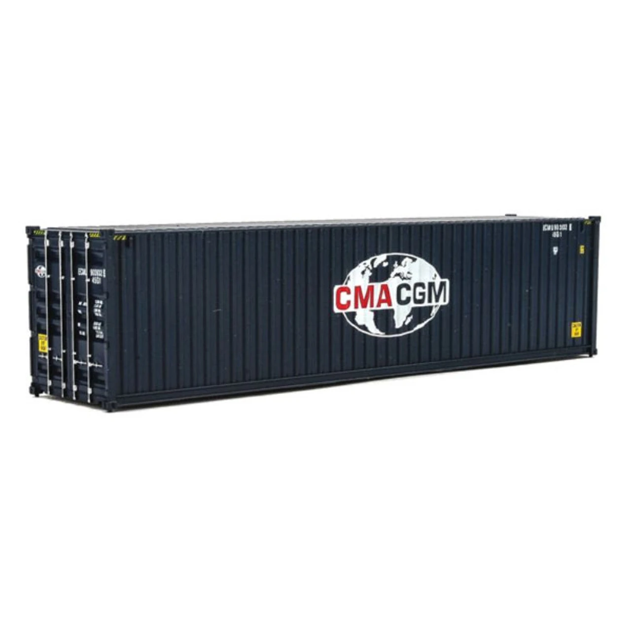 Walthers SceneMaster 949-8260 - 40' Hi Cube Corrugated Side Container CMA-CGM - HO Scale 1 Walthers SceneMaster 949-8260 - 40' Hi Cube Corrugated Side Container CMA-CGM - HO Scale