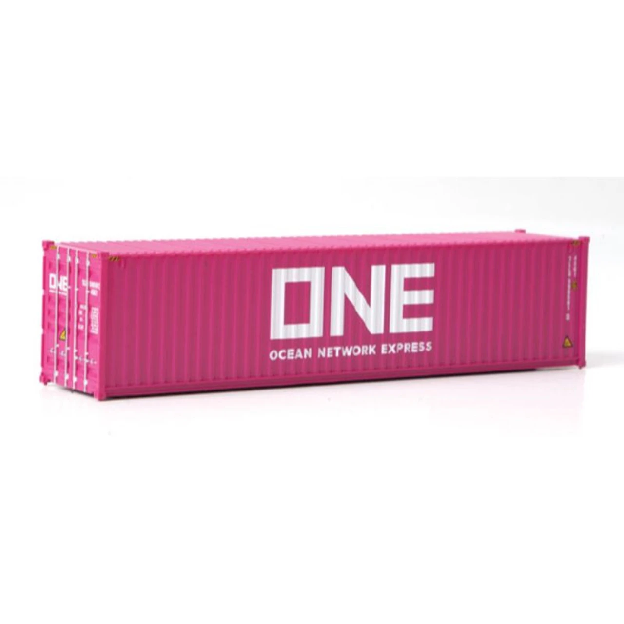 Walthers SceneMaster 949-8275 - 40' Hi Cube Corrugated Side Container Ocean Network Express (ONE) - HO Scale 1 Walthers SceneMaster 949-8275 - 40' Hi Cube Corrugated Side Container Ocean Network Express (ONE) - HO Scale