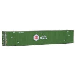 Walthers SceneMaster 949-8505 - 53' Container Hub Group Green - HO Scale
