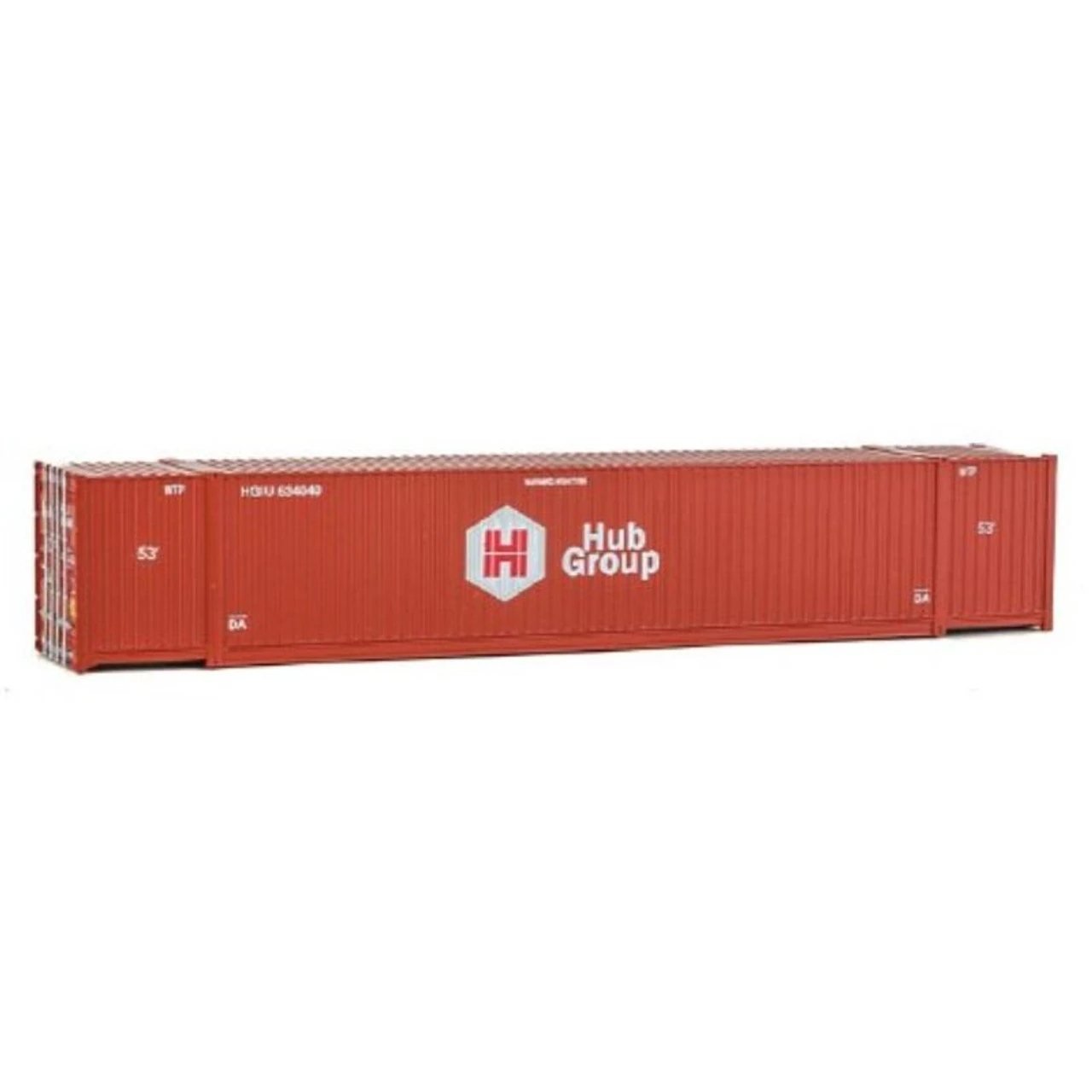 Walthers SceneMaster 949-8521 - 53' Container Hub Group Red - HO Scale 1 Walthers SceneMaster 949-8521 - 53' Container Hub Group Red - HO Scale