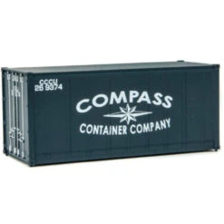 Walthers SceneMaster 949-8652 - 20' Smooth Side Container Compass Container Co. - HO Scale