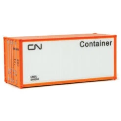 Walthers SceneMaster 949-8653 - 20' Smooth Side Container CN Noodle - HO Scale