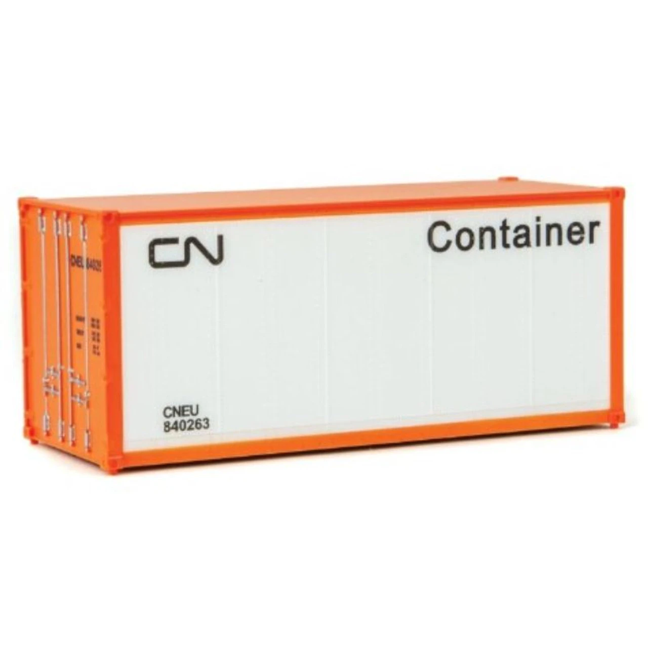 Walthers SceneMaster 949-8653 - 20' Smooth Side Container CN Noodle - HO Scale 1 Walthers SceneMaster 949-8653 - 20' Smooth Side Container CN Noodle - HO Scale