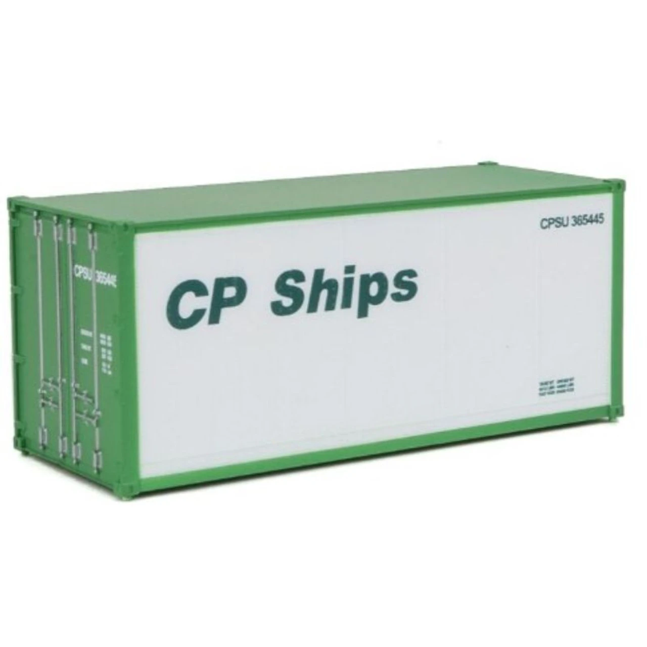 Walthers SceneMaster 949-8654 - 20' Smooth Side Container CP Ships - HO Scale 1 Walthers SceneMaster 949-8654 - 20' Smooth Side Container CP Ships - HO Scale