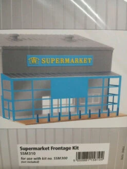 Wills Kits SSM310 - Super Market Frontage Kit - HO Scale