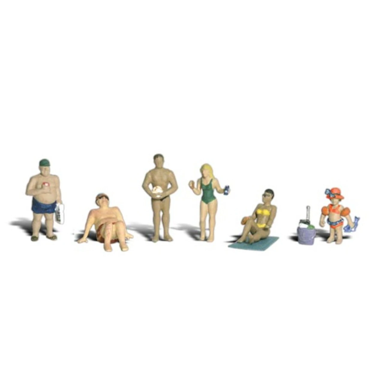 Woodland Scenics #1853 - Sun Bathers - HO Scale 1 Woodland Scenics #1853 - Sun Bathers - HO Scale