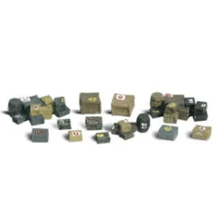 Woodland Scenics #1855 - Assorted Crates - HO Scale