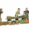 Woodland Scenics #1896 - Farmers Market - HO Scale