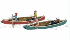 Woodland Scenics #1918 - Canoers - HO Scale
