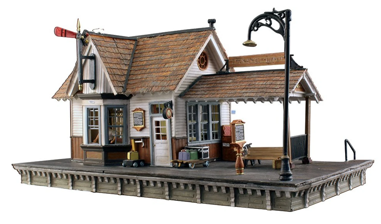 Woodland Scenics #5052 - The Depot - HO Scale 1 Woodland Scenics #5052 - The Depot - HO Scale